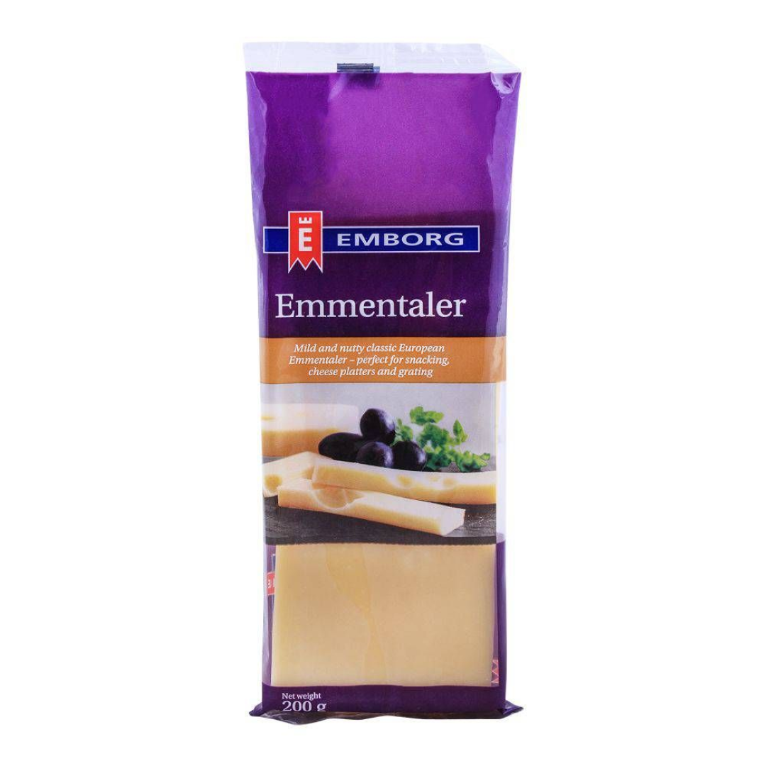EMBORG EMMENTALER CHEESE PORTION 200G